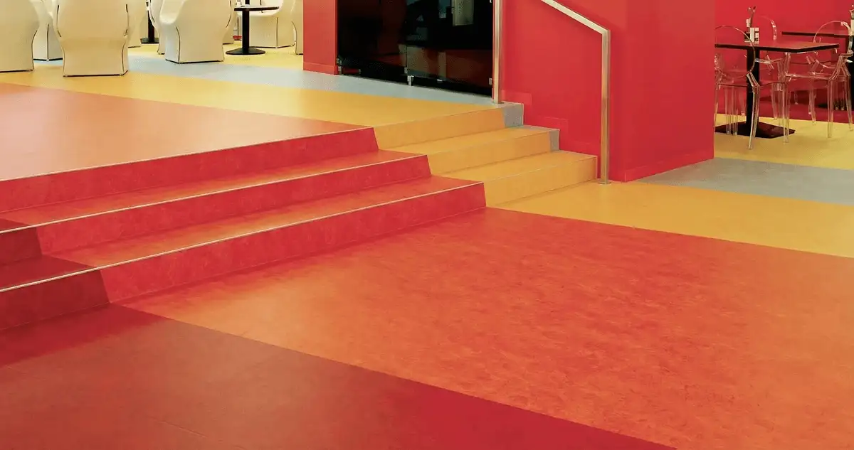 Snack bar with beautiful professionally installed linoleum flooring in Cincinnati, OH