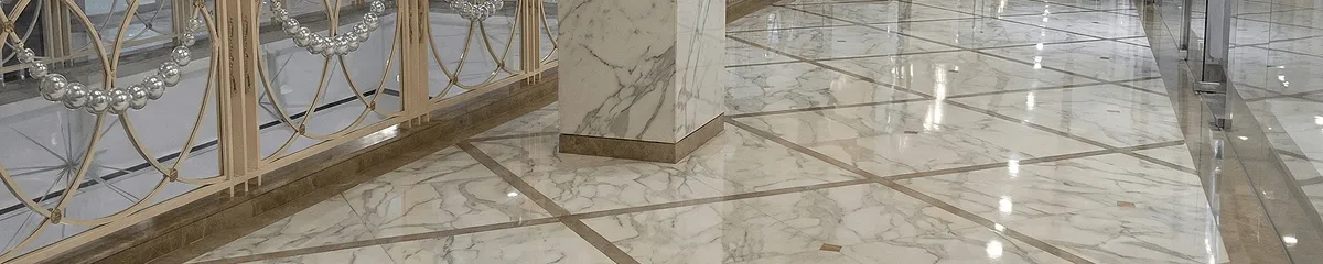 Beautiful marble floor professionally installed in Cincinnati, OH